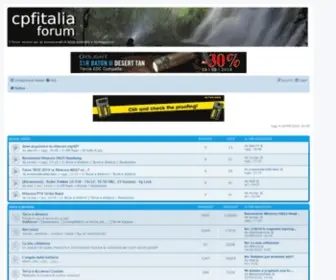 Cpfitaliaforum.it(Cpfitalia forum) Screenshot