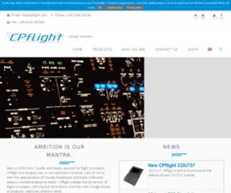 CPflight.com(Hardware for flight simulation) Screenshot