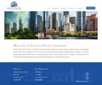 Cpfounders.com(Strategic Healthcare Investment Fund) Screenshot