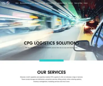 CPG-Logistics.com(CPG Logistics) Screenshot