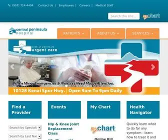 CPGH.org(Central Peninsula Hospital) Screenshot