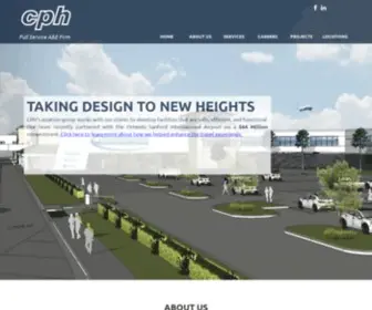 CPhcorp.com(CPH-Full A/E Firm) Screenshot