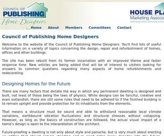 CPHD.org(Council of Publishing Home Designers) Screenshot