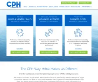 Cphins.com(CPH & Associates) Screenshot