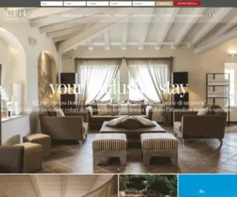 CPhpeverohotel.com(CPH Pevero Hotel official website) Screenshot