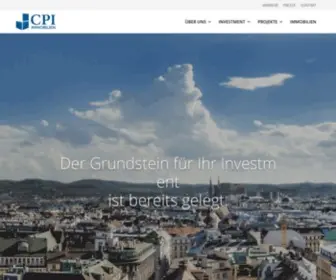 Cpi.co.at(CPI Immobilien GmbH) Screenshot