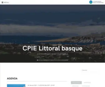 Cpie-Littoral-Basque.eu(CPIE Littoral basque) Screenshot