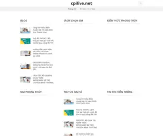 Cpilive.net(Cpilive) Screenshot