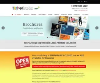 Cpilondon.com(CPI London) Screenshot