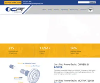 Cpipowertrain.com(CPT) Screenshot