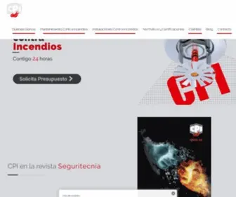 Cpisa.es(Protección contra incendios) Screenshot