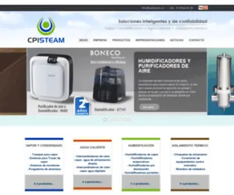 Cpisteam.cl(CPISTEAM, Vapor, Humidificaci) Screenshot