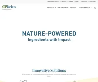 Cpkelco.com(CP Kelco) Screenshot