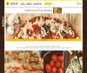 CPKfrozen.com(Frozen Pizza from California Pizza Kitchen) Screenshot