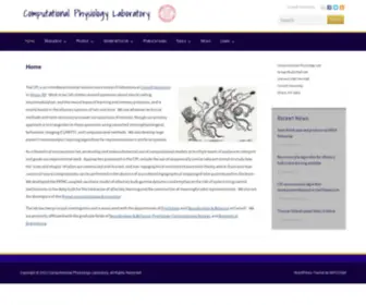 Cplab.net(A neuroscience research lab at Cornell University) Screenshot