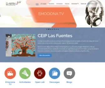 Cplasfuentes.org(CEIP Las Fuentes) Screenshot