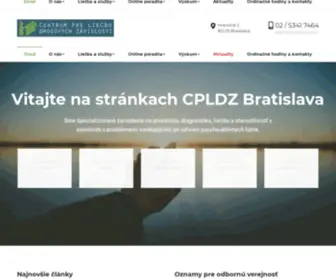 CPLDZ.sk(Úvod) Screenshot