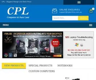 Cplonline.com.au(CPL) Screenshot