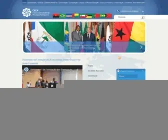 CPLP.org(Comunidade dos Países de Língua Portuguesa) Screenshot