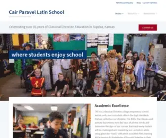 CPLS.org(Cair Paravel Latin School) Screenshot