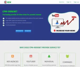 CPM-View.net(Dịch vụ CPM) Screenshot