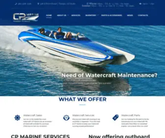 Cpmarineaz.com(CP Marine) Screenshot