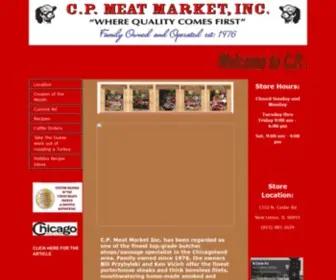 Cpmeatmarket.com(CP Meat Market) Screenshot