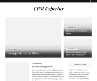 Cpmexpertus.es(CPM Expertus) Screenshot