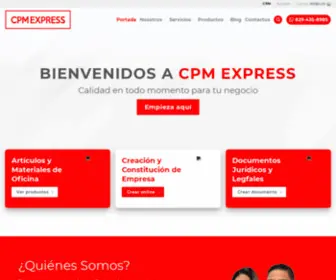 Cpmexpress.com.do(Somos Expertos) Screenshot