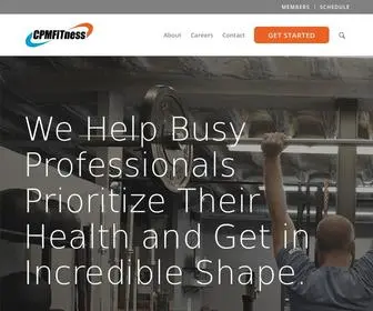 CPmfitness.com(CPM Fitness) Screenshot