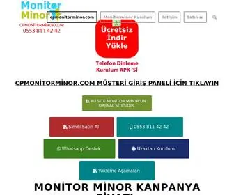 Cpmonitorminor.com(Kullanıcı Paneli) Screenshot