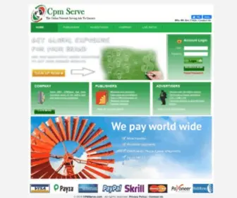 CPmserve.com Screenshot