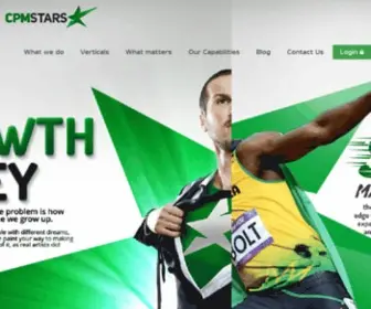 CPMstars.com(High-Performance Online Ad Network) Screenshot