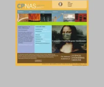 Cpnas.org(Cultural Programs of the National Academy of Sciences) Screenshot