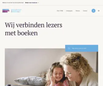 CPNB.nl(Wij verbinden lezers met boeken) Screenshot