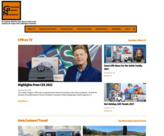 Cpnewsgroup.com(Consumer Product Newsgroup) Screenshot