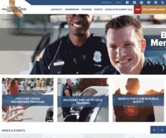 Cpoa.org(California Peace Officers Association) Screenshot