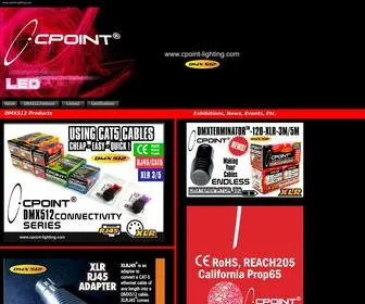 Cpoint-Lighting.com(CPOINT®) Screenshot