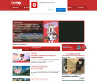 Cpokemon.com(Centro Pokémon) Screenshot