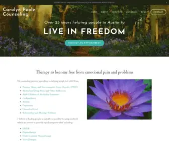 Cpoolecounseling.com(Austin Counseling & Therapy) Screenshot