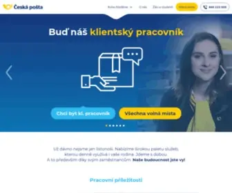 Cpost.jobs.cz(Tvoje budoucnost začíná už dnes) Screenshot