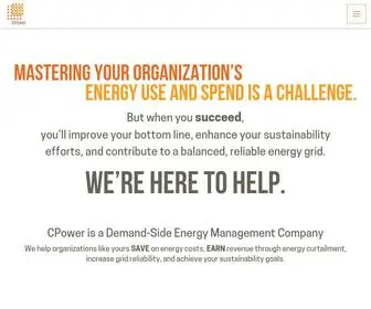 Cpowerenergymanagement.com(The Bridge to Energy&#039;s Future) Screenshot