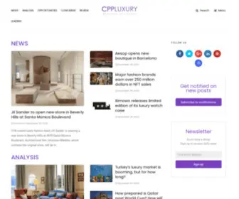 CPP-Luxury.com(Business of Luxury) Screenshot