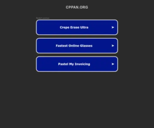 Cppan.org(Cppan) Screenshot