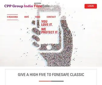 CPpfonesafe.in(CPP) Screenshot