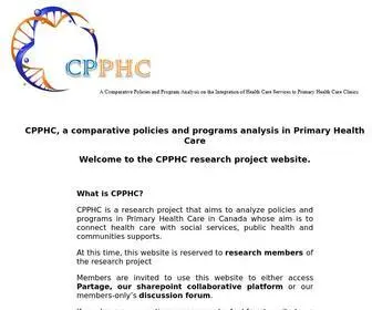 CPPHC.ca(CPPHC) Screenshot