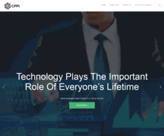 Cppi.ca(Technology Plays The Important Role Of Everyone's Lifetime) Screenshot