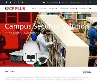 CPplusworld.com(CP Plus) Screenshot