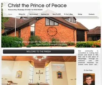 CPP.org.uk(Christ the Prince of Peace) Screenshot