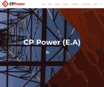 Cppowerea.com(Building the future) Screenshot